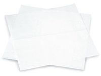 Pack of 1000, 12 x 12" Solid White Food Grade 20# Grease Resistant White Tissue Sheet Made In USA