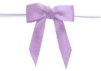BAYWIND LTD; 1.75" Twist Tie Bows (250pc, Light Orchid)