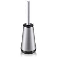 Toilet Tree Deluxe Toilet Brush with Cone-Shaped Holder, Short Brush, 4.5” x 4.5” x 14.5”