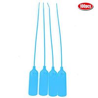 30cm Self Locking Cable Ties for Identification Mark Signs Disposable Nylon Cable Wire Zip Ties Cord Wrap Suitcase Shoes Bag Label Tag Anti-theft 100Pack(Blue)