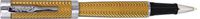 Conklin Herringbone Golden Yellow CT Rollerball Pen - CK71012CT