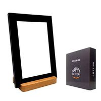 10,000 Lux Happy Natural Bright Sun lamp Energy Light Therapy Box Portable (Black, A5 Size)