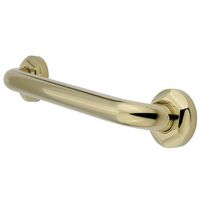 Kingston Brass DR714182 Designer Trimscape Metropolitan Decor 18-Inch Grab Bar with 1.25-Inch Outer Diameter, Polished Brass