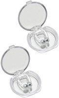 Silicone Magnetic Anti Snore Nose Clip Snoring Solution Stop Snoring Nose Clip Mini Comfortable Silicone Stop Snoring Devices 2pcs
