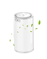 Humidifier, BlitzWolf 400ml Touch Control Ultrasonic Cool Mist Humidifier, USB Air Purifier Mist Diffuser With Stepless Dimming LED Light & 10 Hours Working Time for Bedroom, Home, Office, Yoga(White)