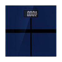 Lyqqqq Electronic Scales Electronic Weighing Human Body Accurate Household Weight Scale Accurate Electronic Health Gift Scale (Color : Blue)
