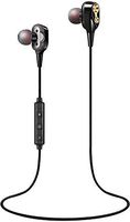 Dynamic 2 Drivers Bluetooth Earbuds; Ar80 V 5.0/4.0 Compatiable; Noise Isolating Earphones with 8 hours Battery; IPX5 Safeguard Wireless Headphones with Mic for Bose,Beats...