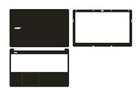 Special Laptop Black Carbon fiber Vinyl Skin Stickers Cover Guard for ACER Aspire E5-571G E5-572G E5-511G V3-572 V3-572G 15.6"