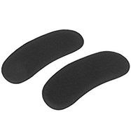 5Pairs Self-Adhesive Snug Back Heel Inserts Shoe Heel Pad Heel Grips Pain Relief Back Heel Pads Liner Cushions Inserts For Too Big Shoes/Loose Shoes Increase Comfort(Black)