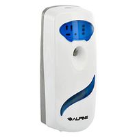 Alpine Industries Deluxe LCD Metered Aerosol Air Freshener Dispenser - Automatic Programmable Fragrance Mister - Adjustable Wall Mounted Timed Scent Sprayer for Home and Commercial Use