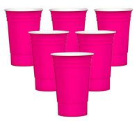 The Cup 16oz Hot Pink Reusable Cup (hot pink, 6)