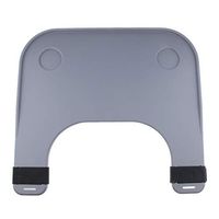 Bonarty Wheelchair Lap Tray Table with 2 Cup Holders,Universal Trays Desk Fit for Manual Powered or Electric Wheelchairs 22.8 x 20.9 x 1.2 inch