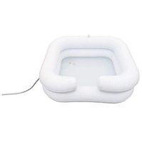 PVC Inflatable Hair Washing Basin，Washing Basin in Bed,Essential for Caring for The Elderly and Patients，Safety and Easy to Use.