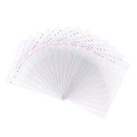 Pandahall 1000pcs 3.15x2.95inch OPP Cellophane Rectangle Resealable Transparent Clear Plastic Poly Bags Self Adhesive Seal Closure Bakery Candy Soap Cookie Jelly Chocolate Package 75x80mm