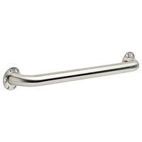 Delta D6324SS 24" x 1 1/2" Exposed Screw Bathroom Safety Grab Bar, Stainless Steel