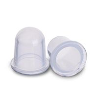 Silicone Cupping Set Therapy Body Massage Suction Cup - 2 Units