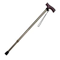 YULAN Olive Walker Crutches Aluminum Multi-Function Telescopic Adjusting Anti-Slip Elderly Cane