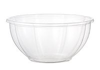 World Centric's Compostable 32 Ounce Clear PLA Salad Bowl (Package of 200)