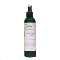 Lemon Ginger Snap - Très Spa Aromatic Mist –Energizing & Cooling - Lemon, Ginger, & Lemongrass Essential Oils Versatile 100% Natural. Skin Safe Eco-Friendly & Alcohol Free (8oz)