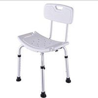 LINYUYI Height Adjustable Bathtub & Shower Stool, Bath Stool Nonslip Adjustable Persons Bath Stool
