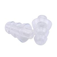 LJSLYJ Ear Plugs Anti Noise Noise Reduction Sleep Cancellation Music Hearing Protection Headphones To Sleep Concert Bar Drummer Health,Transparent