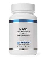Douglas Laboratories - K2-D3 with Astaxanthin - Provides Bone, Neuromuscular and Immune Support - 30 Capsules