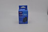 Carex Gray Cane Tips 3/4 in, 2 ea