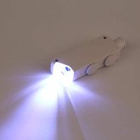 Jowtom Mini 160X - 200X Zoom Lighted Microscope Jewelers Loupe Magnifying Glass RJ Glass