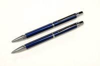 Cross Manhattan Blue Ball Point Pen and Pencil Set