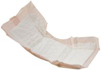 Medline Contoured Incontinence Liners, 7 Inch x 14 Inch, 20 Count (Pack of 12)