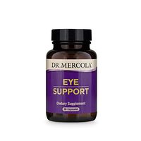 Dr. Mercola, Eye Support with 10 mg of Lutein Dietary Supplement, 30 Servings (30 Capsules), non GMO, Gluten Free