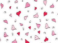 75 Ct Valentine Swingin Hearts 4x2x9 Inch Medium Cello Cellophane Treat Food Snack Bags BEND-976