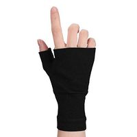 Toosell Wrist and Thumb Sleeve Compression Black Advanced Support Ideal for Carpal Tunnel Syndrome, Wrist Pain and Fatigue, Hand Instability, Tendonitis, Sprains, Sports (Single Sleeve) (Small)