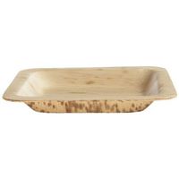 PacknWood PK210BBOUA9 Square Bamboo Plate, 3.5" (Pack of 10)