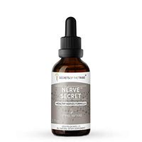 Secrets Of The Tribe - Nerve Secret, Healthy Nerves Formula, Herbal Supplement Blend Drops Alcohol Liquid Extract (2 fl oz)