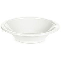 Club Pack of 600 White Disposable Plastic Party Bowls12 oz.