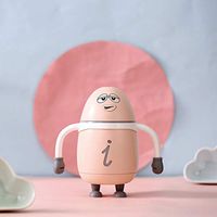 Original Cartoon Cool Mist Maker Oil Diffuser Air Aroma 260ml Humidifier LED Light USB Ultrasonic Aromatherapy Add Moisture for Home Office Bedroom Nursery (Pink, 260ml)