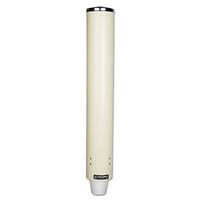 San Jamar Foam Cup Dispenser with Removable Cap, Pull-Type, Sand