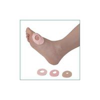 Steins Felt Pre-Cut Bunion Pads, Adhesive - Peel Off - Skived, #BP-9, 1/8 Inch, Pink, 765-6553-0000 (Pack of 100)