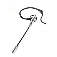 WIRED Headset MONO Handsfree Earphone 3.5mm Headphone Earpiece Boom Microphone Single Earbud [Black] for Verizon Samsung Galaxy Core Prime - Verizon Samsung Galaxy J1 - Verizon Samsung Galaxy J3