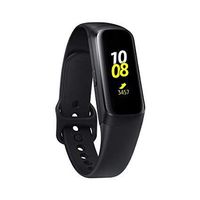 Samsung Galaxy Fit 2019, Smartwatch Fitness Band, Stress & Sleep Tracker, AMOLED Display, 5ATM Water Resistance, MIL-STD-810G, Bluetooth Active SM-R370 - International Version (Black)