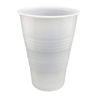 Basic Home 11208C Disposable 16 oz. [16 Pack] Ultra Clear PET Cold Drinks Plastic-Cups