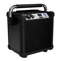 ION Audio Job Rocker Plus Bluetooth Speaker - Black (Certified Refurnished)