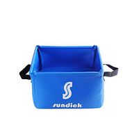 HENGTONGTONGXUN Outdoor Travel, PVC Portable, Folding Washbasin, Footbath, Washbasin, Folding Basin, Fishing Bucket, Hot Water Multi-function bucket, (Color : 10L blue round)