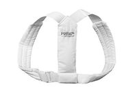 Swedish Posture Classic Brace Shoulders and Upper Back Pain Relief ((Female S-M/Male - S), White)