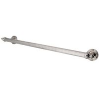 Kingston Brass DR710246 Designer Trimscape Templeton  Grab Bar 24-Inch with TL TIP, Polished Nickel