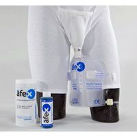 Afex Management System for Male Incontinence with High Receptacle (XX Large)