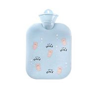 Zxb-shop Hot Water Bottles Durable Hot Water Bag Reusable Portable Hot Water Winter Water Injection Hot Water Bottle Warm Palace Bag Water-Filled Hot Water Bottle (Color : K)
