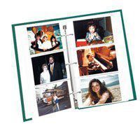 Pioneer Refill Pages for 3-Ring Photo Albums, holds 4" x 7" Photos, Pack of 5 Pages.