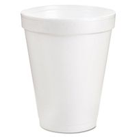 Dart Container Corp. 209-8J8 8J8 Foam Cups, 8 oz, White (Pack of 1000)